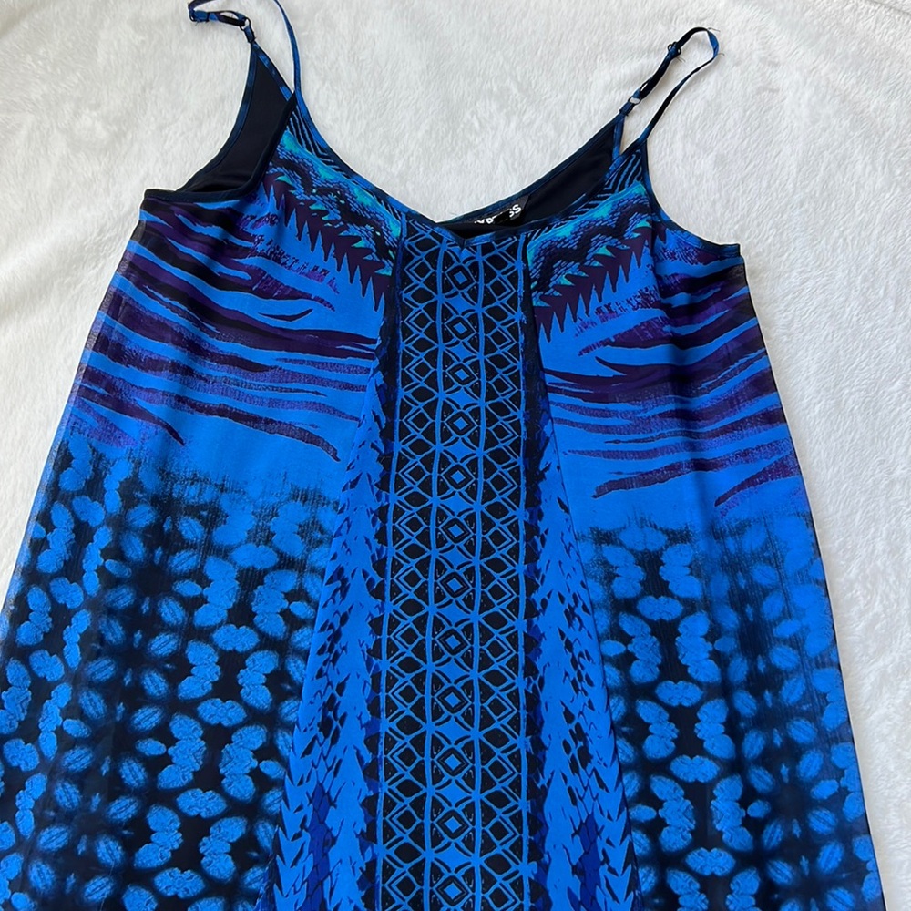 Express print maxi dress